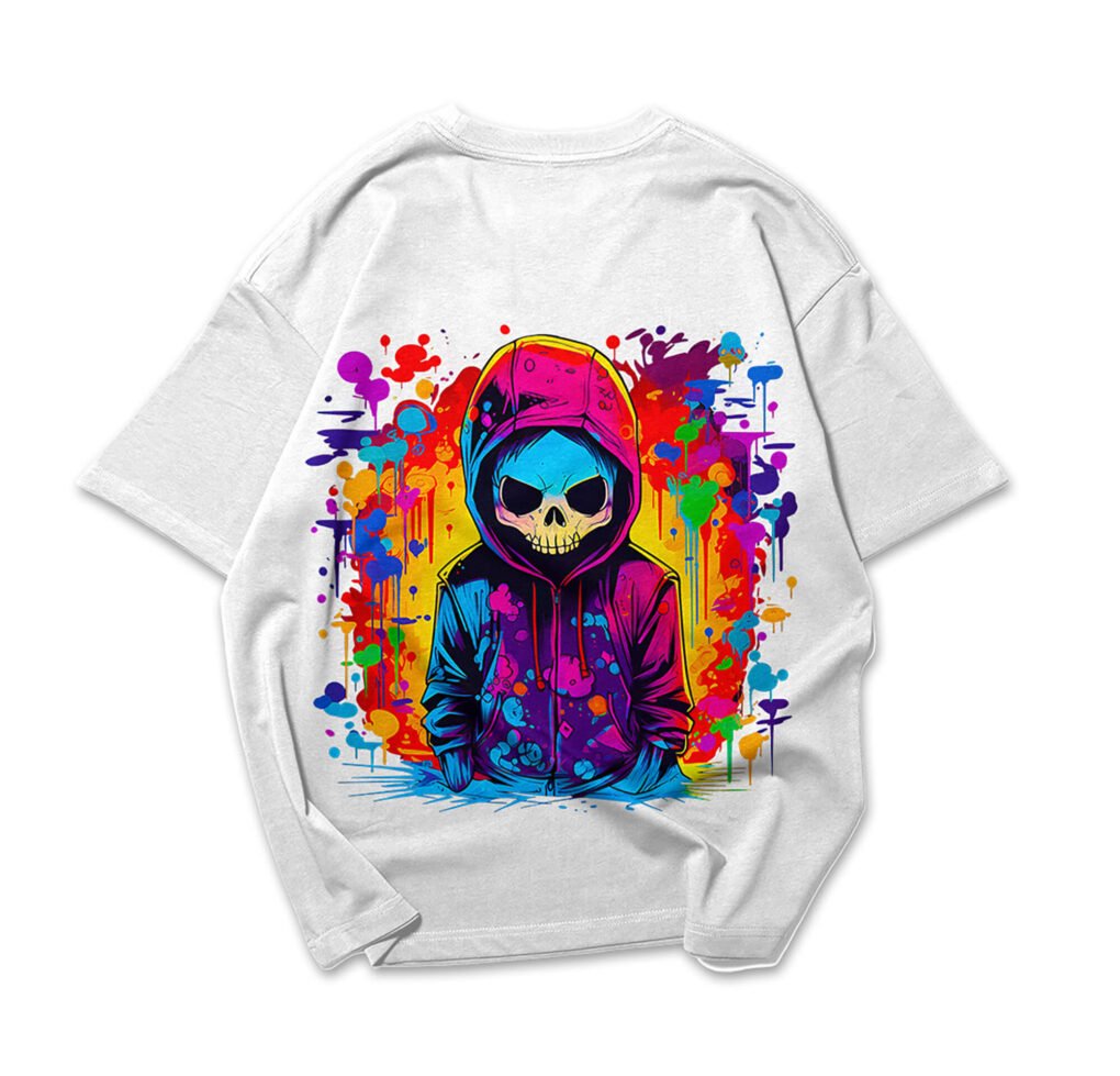 Skull Boy Oversized T-Shirt - Image 7