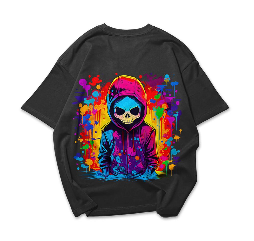 Skull Boy Oversized T-Shirt - Image 5