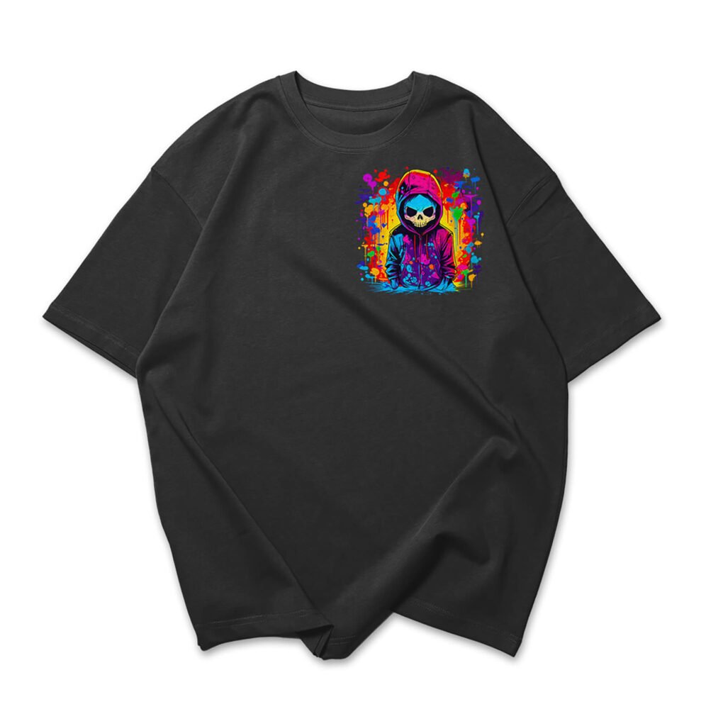 Skull Boy Oversized T-Shirt - Image 6