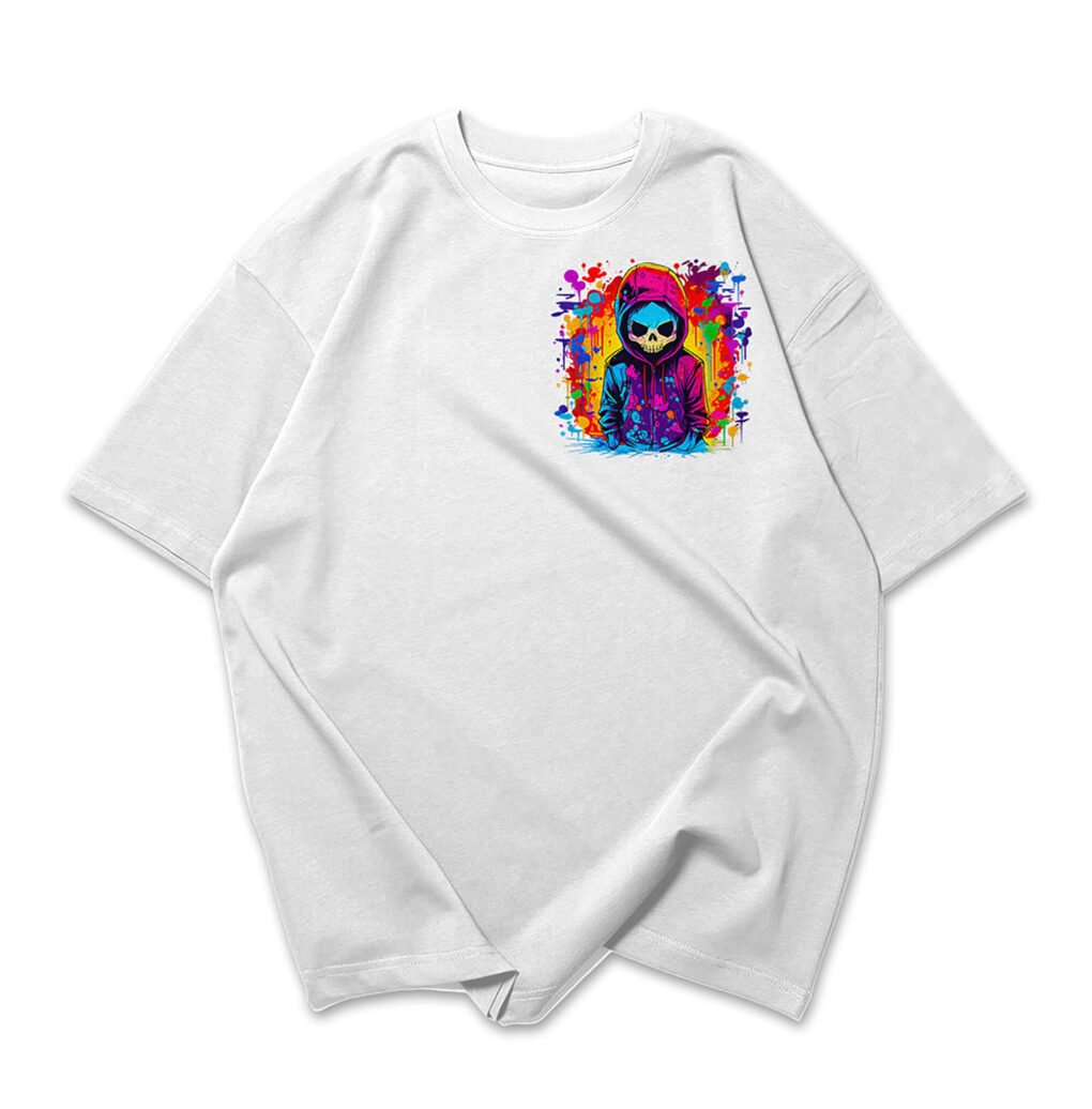 Skull Boy Oversized T-Shirt - Image 8