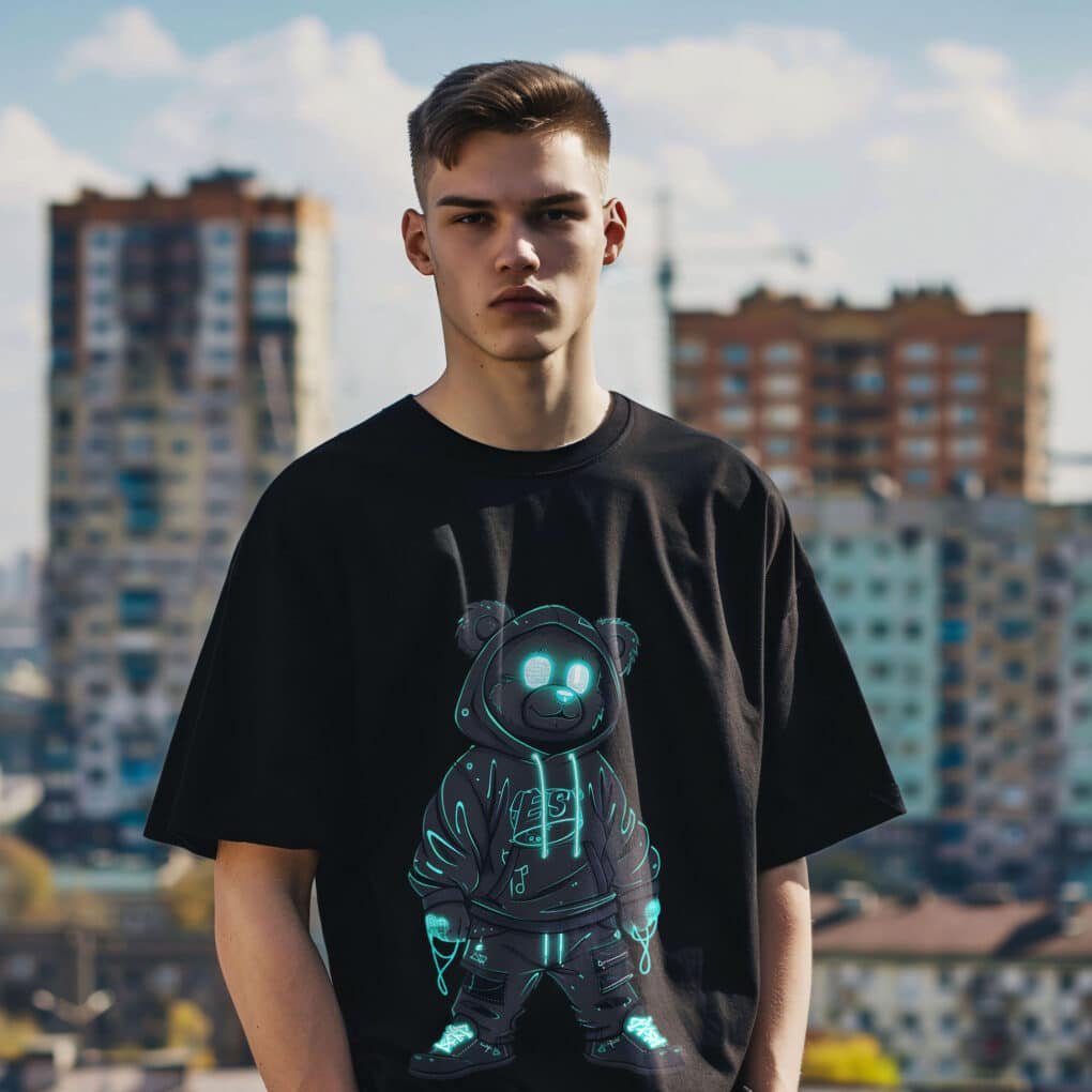 Big Fat Teddy Oversized T-Shirt