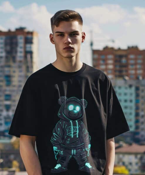 Big Fat Teddy Oversized T-Shirt
