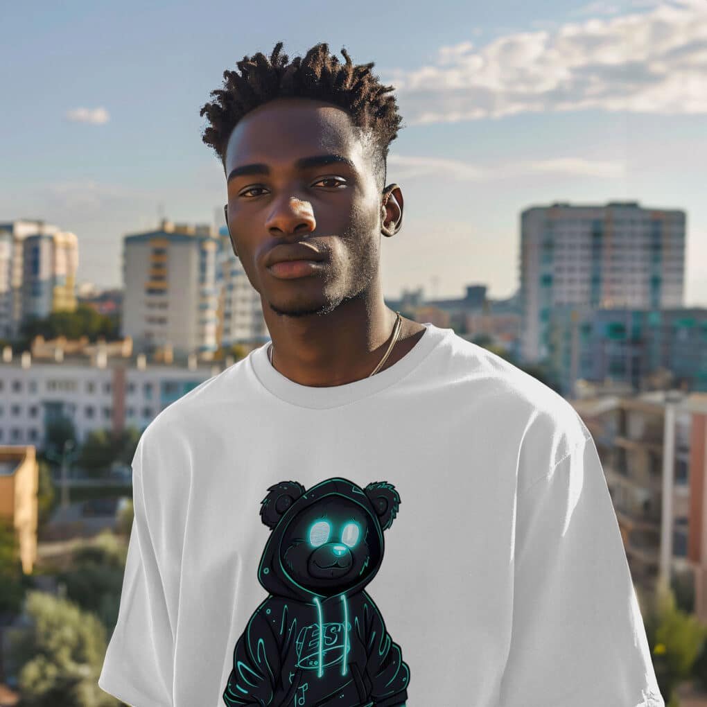 Big Fat Teddy Oversized T-Shirt - Image 2