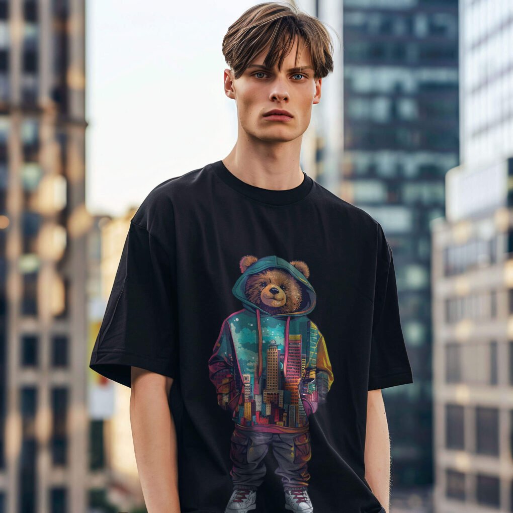 Cool Teddy Oversized T-Shirt