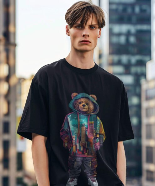 Cool Teddy Oversized T-Shirt