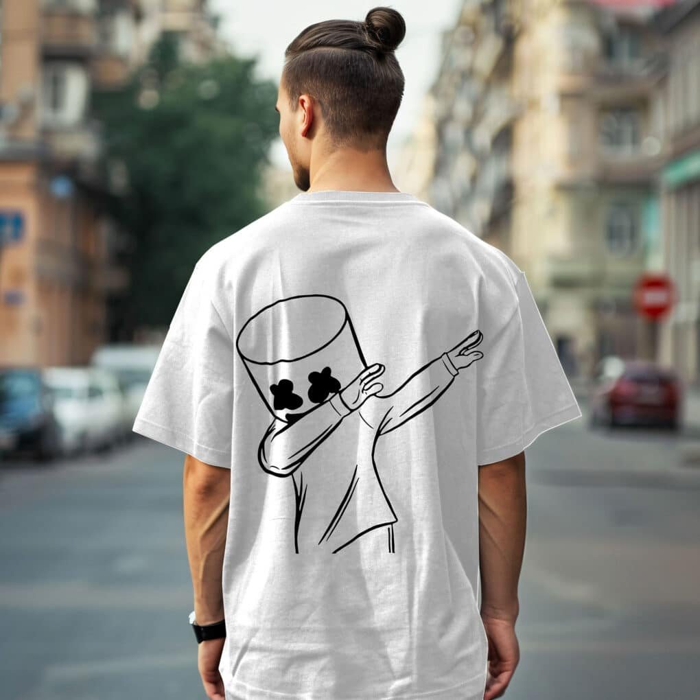 Noisy Marshmallow Oversized T-Shirt - Image 2