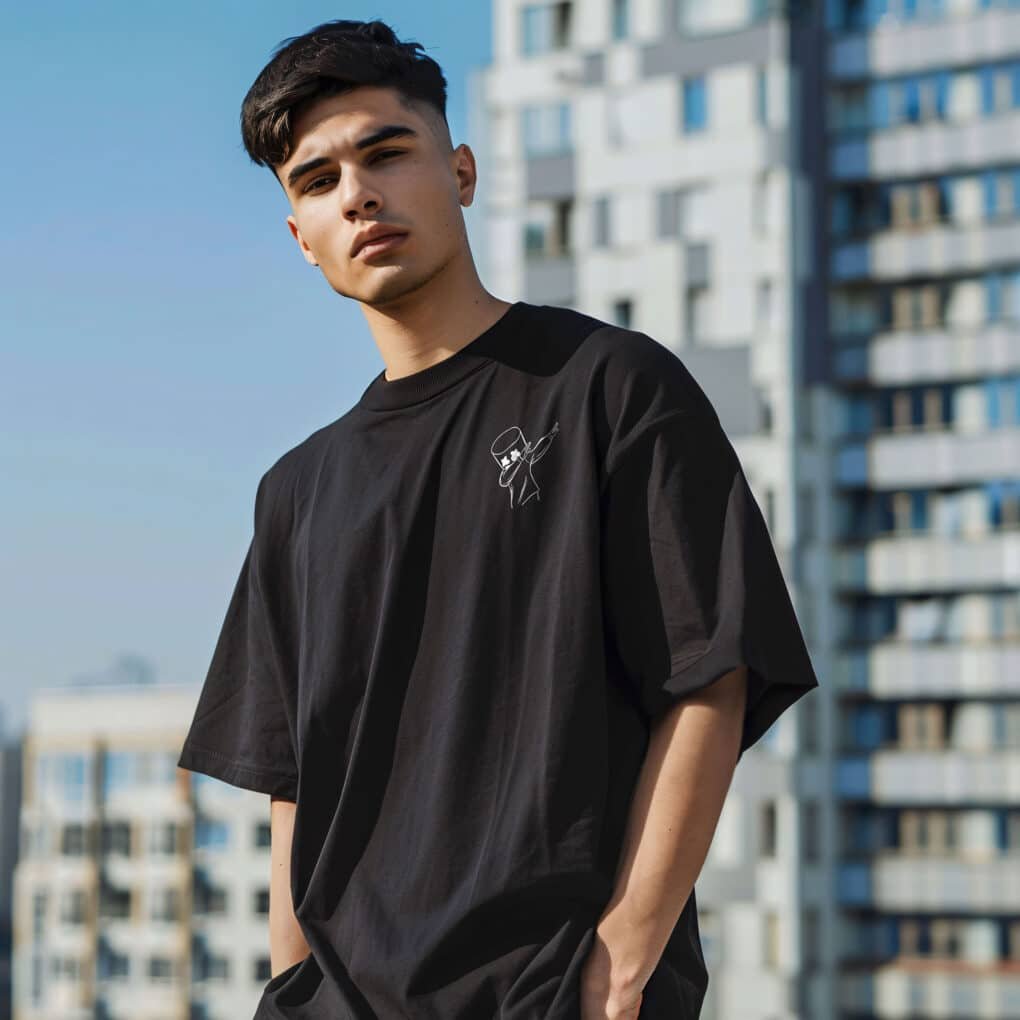Noisy Marshmallow Oversized T-Shirt - Image 3